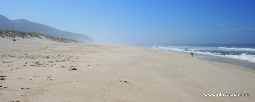 South of Praia de Quiaios Beach