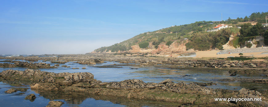 Piscinal natural, Praia do Teimoso