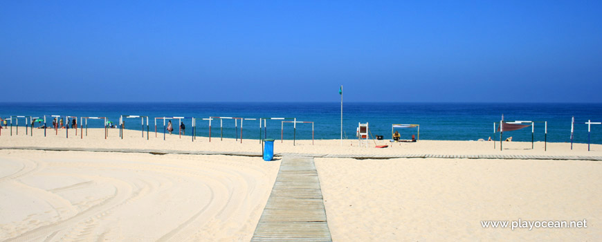 Sand of Praia da Aberta Nova Beach