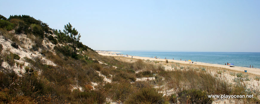 North sand of Praia Atlântica Beach