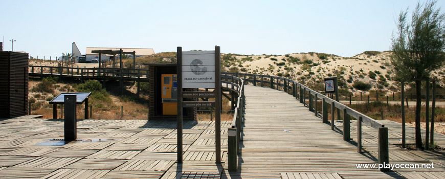 Access to Praia do Carvalhal Beach