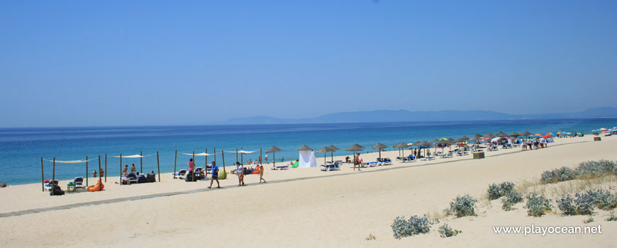 Areal concessionado, Praia da Comporta