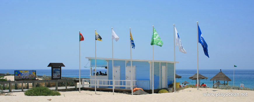 Banners of Praia da Comporta Beach