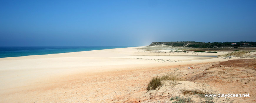 South of Praia de Melides Beach