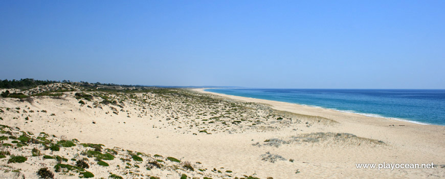 South of Praia da Torre Beach