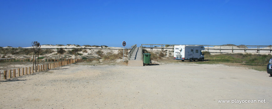 Entrance, Praia da Costa Nova Beach