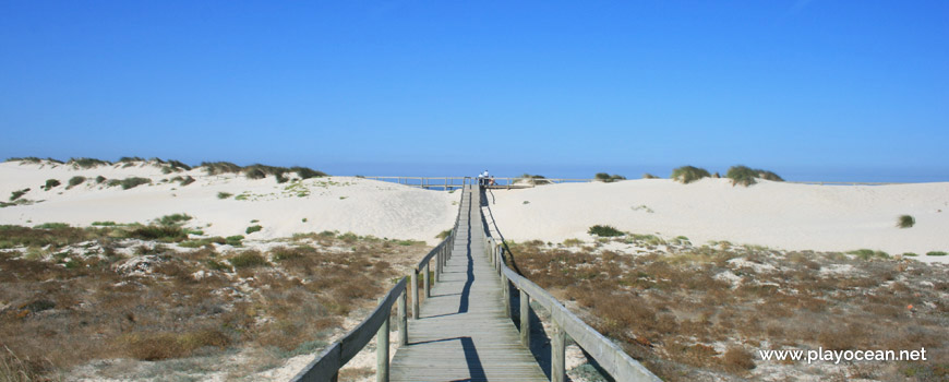 Access to Praia da Costa Nova (South) Beach