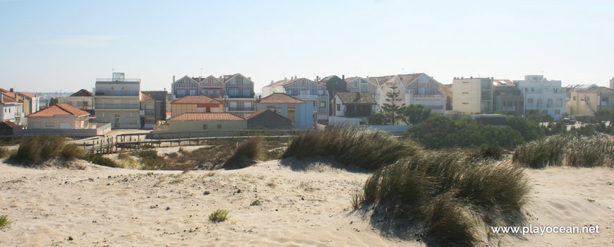 Haystacks of Praia da Costa Nova Beach