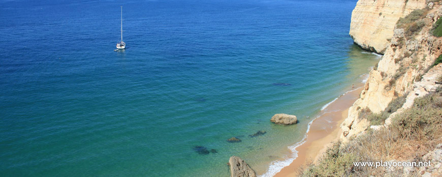 Boats at Praia da Afurada Beach