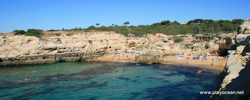 Panoramic of Praia de Albandeira Beach