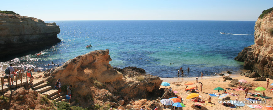 Sul na Praia de Albandeira