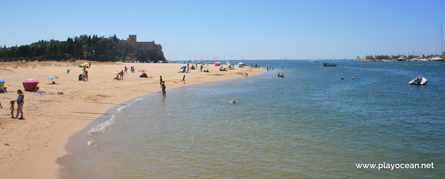 South at Praia da Angrinha Beach