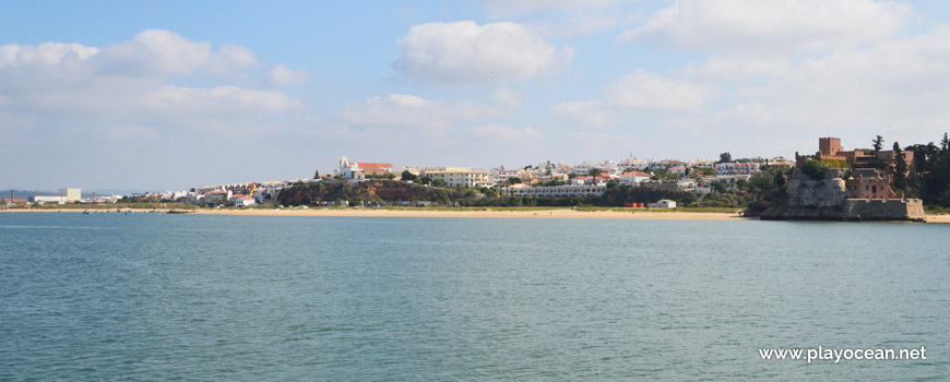 Panoramic of Praia da Angrinha Beach