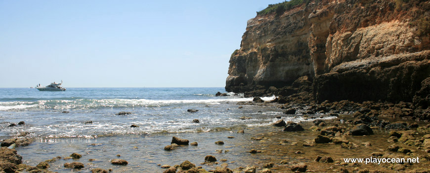 Sea at Praia do Barranco Beach