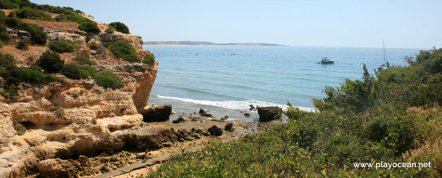 Vista sobre o mar Praia do Barranco