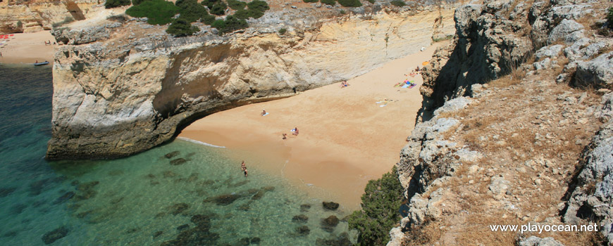 Sand of Praia do Barranquinho Beach