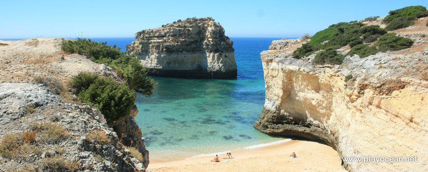 Cliffs of Praia do Barranquinho Beach