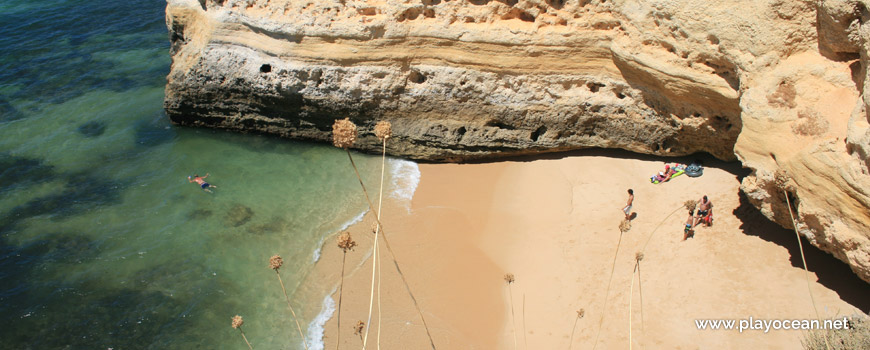 Sand of Praia do Buraco Beach