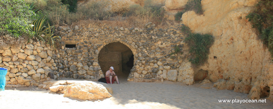 Ornate access to Praia do Buraco Beach