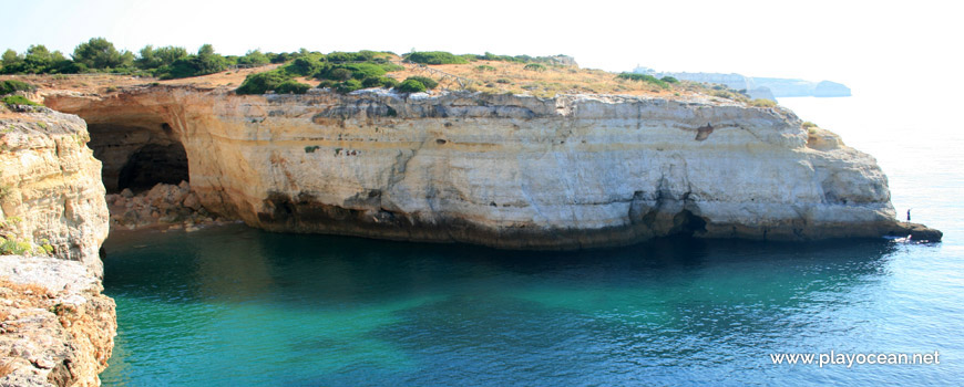 Cliff at Praia do Cão Raivoso Beach