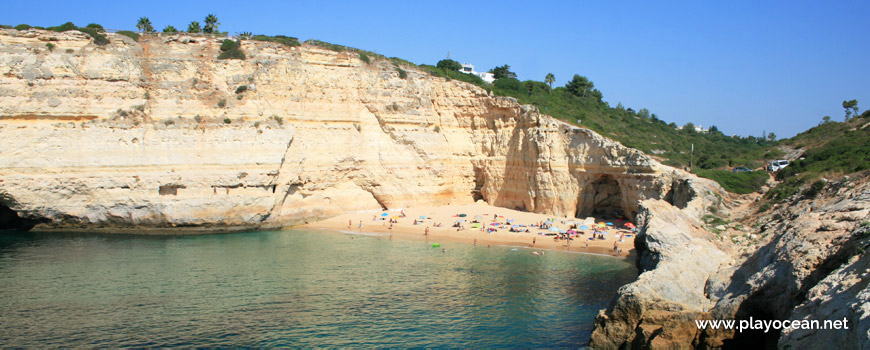 Panoramic of Praia do Carvalho Beach