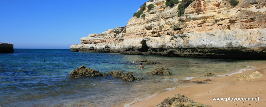 Baths at Praia da Estaquinha Beach