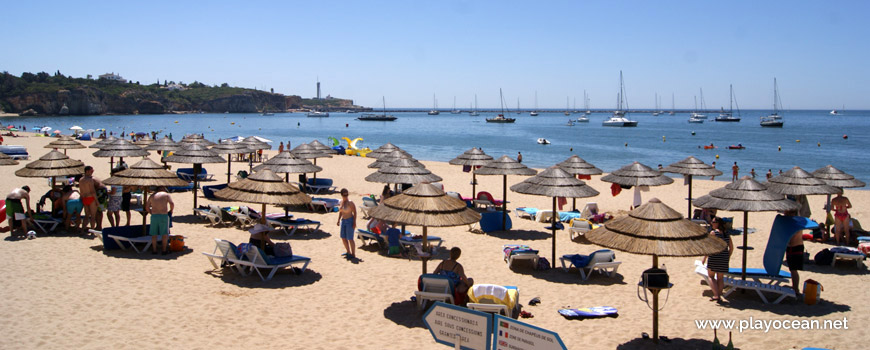 Lifeguarded area, Praia Grande Beach