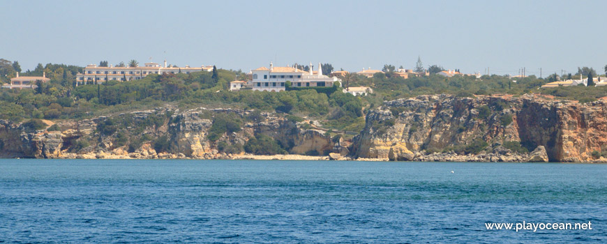 Praia da Infanta vista de Portimão