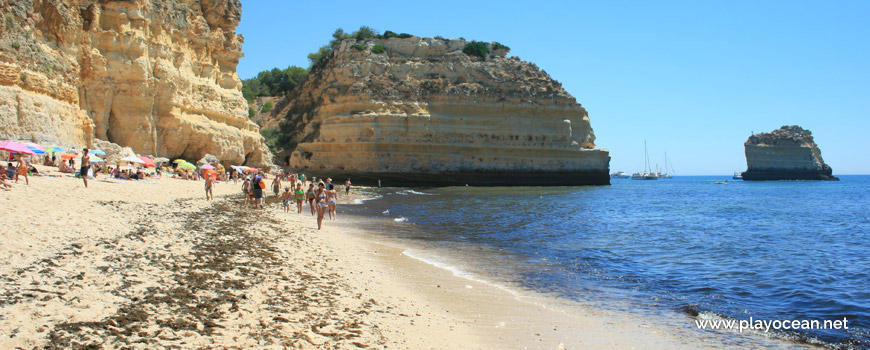 East at Praia da Marinha Beach