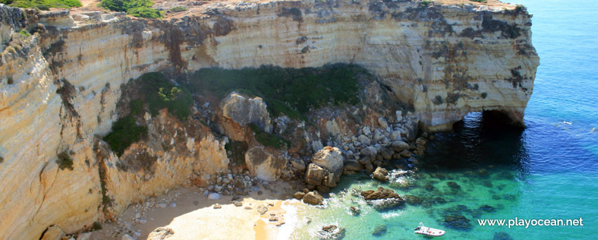 Rocks on the east cliff