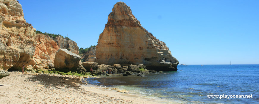 Rock at Praia da Mesquita Beach