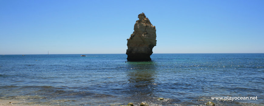 Islet at Praia da Mesquita Beach