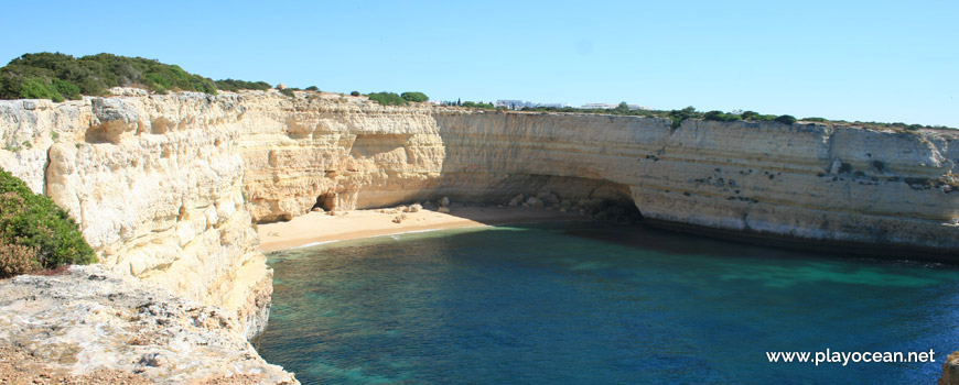 Panoramic of Praia da Morena Beach