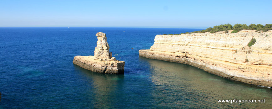 Ilhéu do Ferro de Engomar, Praia da Morena