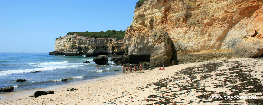 West part of Praia Nova Beach