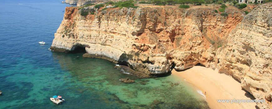 Cliff at Praia do Padre Vicente Beach