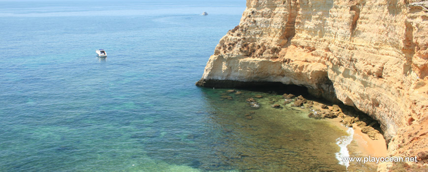 Boat at Praia da Salgadeira Beach