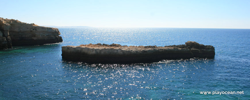 Islet of Praia do Salgueiro Beach