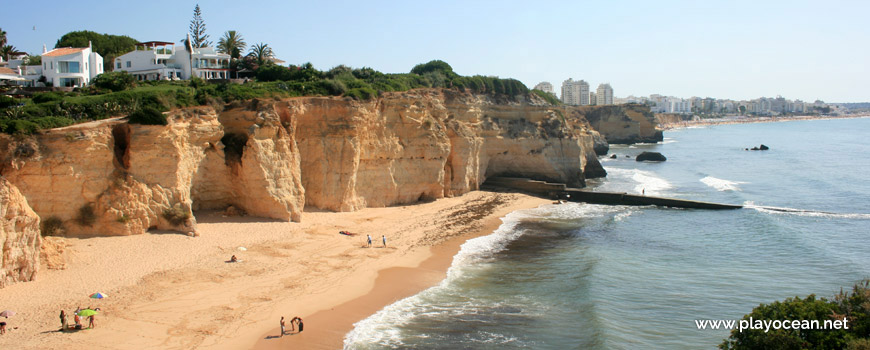 Sand of Praia dos Tremoços Beach