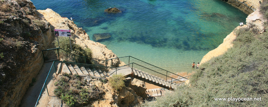 Access to Praia do Vale Covo Beach