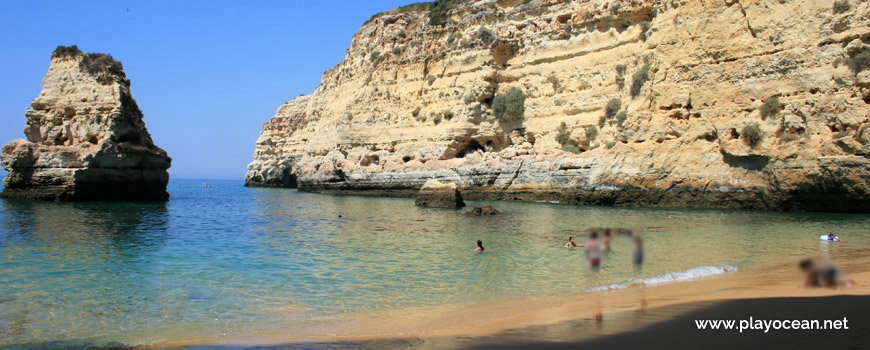 Seaside at Praia do Vale Covo Beach.