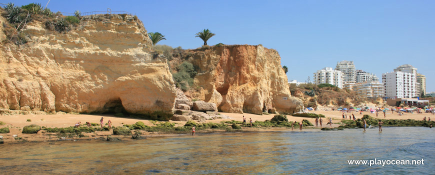 Praia do Vale do Olival Beach, from the sea