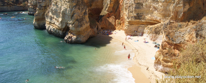 South sand of Praia Dona Ana Beach