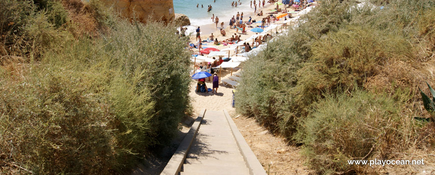Access to Praia Dona Ana Beach