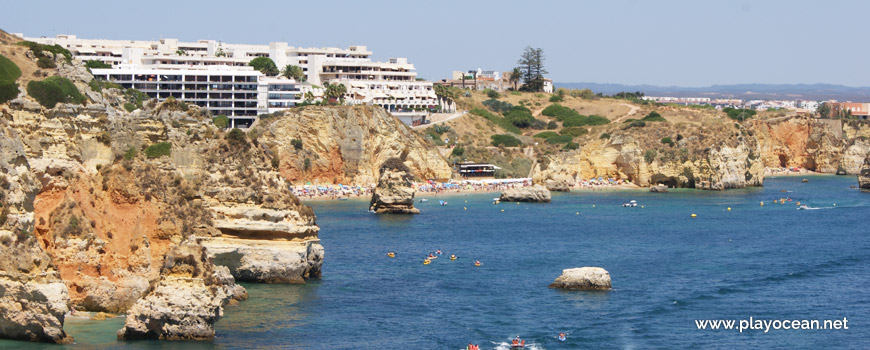 Panoramic of Praia Dona Ana Beach