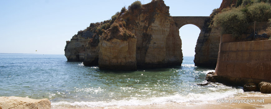 Bridge at Praia dos Estudantes Beach