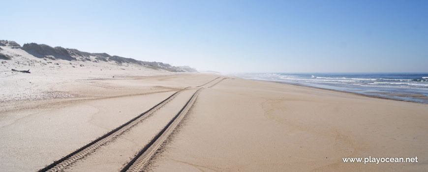 South of Praia do Fausto (South) Beach