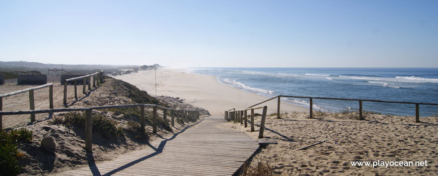 Access to Praia do Pedrogão (South) Beach