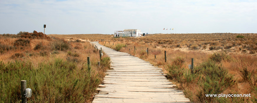 Acesso à Praia do Ancão