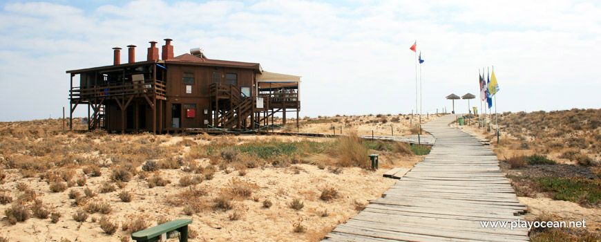 Bar of Praia do Ancão Beach